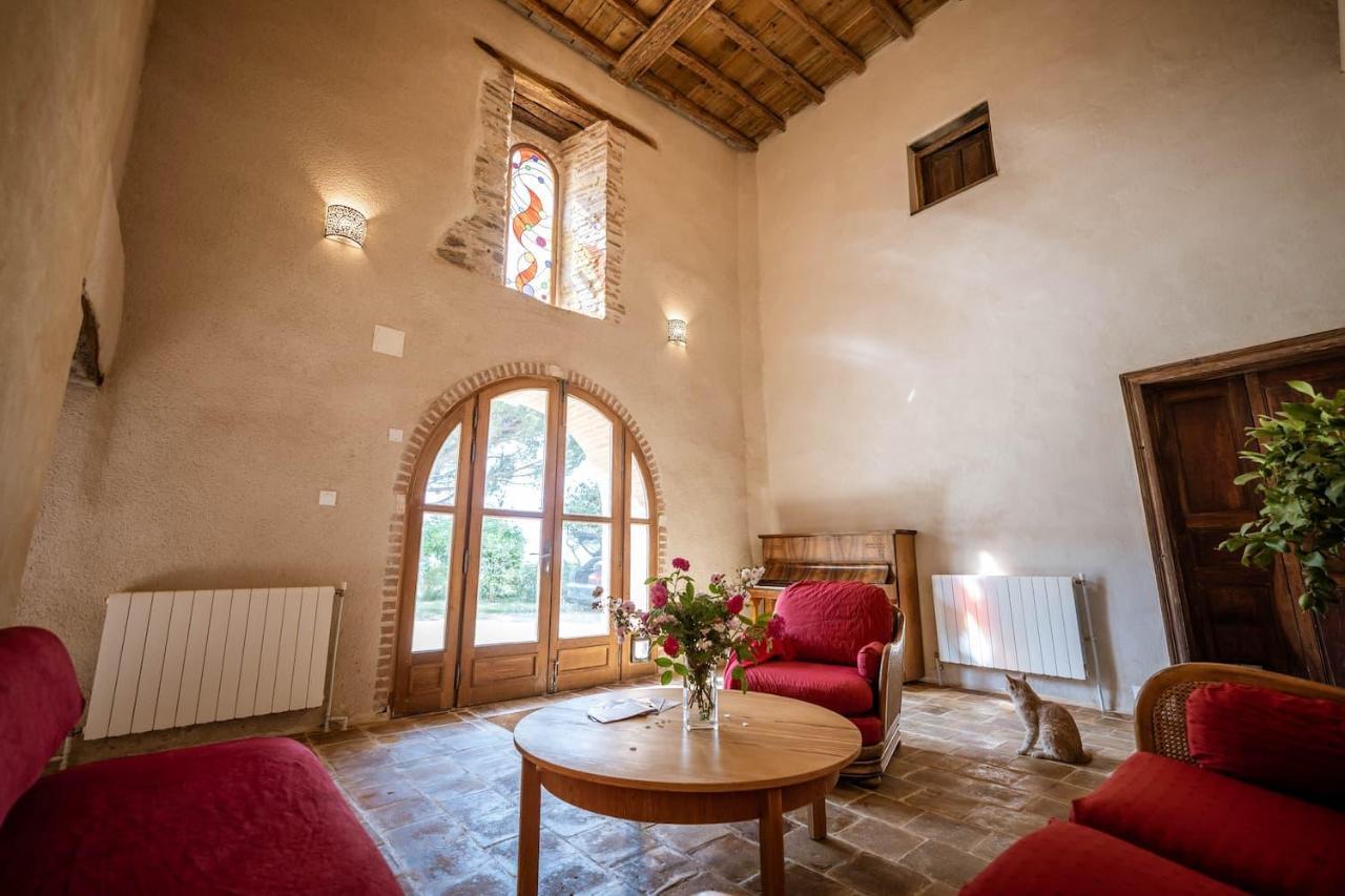 Chambres Et Table D'Hotes - Les Jardins De La Longagne Saussenac Kültér fotó